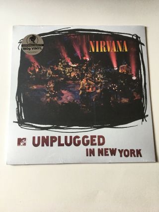 Nirvana Unplugged In York Mtv Lp 180g German Press Lp Pallas Remastered