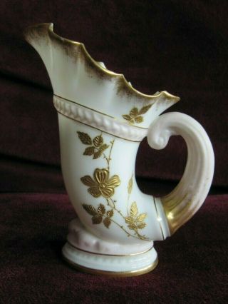Antique Ceramic Art Company Lenox Belleek Cornucopia
