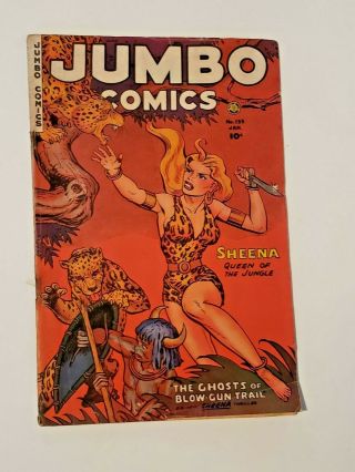 Jumbo Comics 155 Sheena Queen Of The Jungle