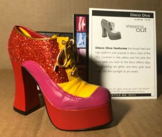 Just The Right Shoe By Raine Shoe Miniatures - Disco Diva 25371
