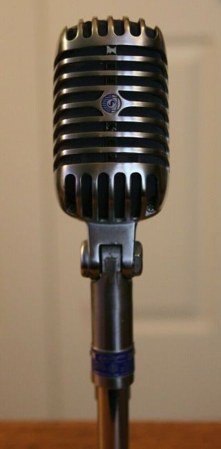 Vintage Shure Brothers Unidyne Dynamic 55s Microphone -,