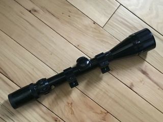 VINTAGE BANNER 4 - 12X - 40MM RIFLE SCOPE BY BUSHNELL - JAPAN - BAUSCH & LOMB OPTICS 3