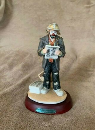 Emmett Kelly Jr.  Collector Society “10 Years Of Collecting” Retired