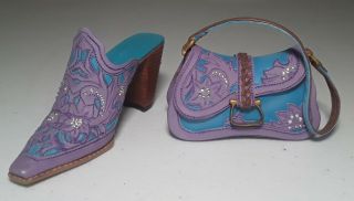 Just The Right Shoe Raine Originals Lone Star 25149 And Purse 26411