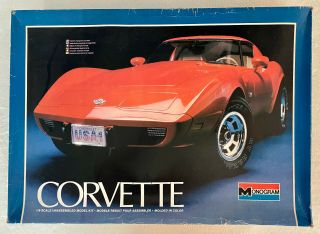 Monogram 2603 1:8 Scale 1978 Chevrolet Corvette Unbuilt