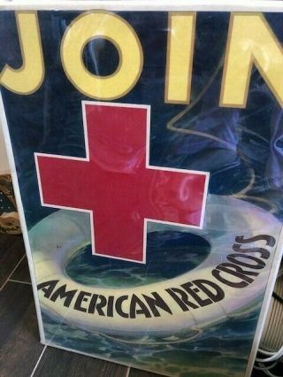 Vintage American Red Cross Poster