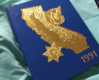1991 California Highway Patrol Chp Yearbook History Book Law Enforcement