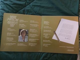 Greatest Hits by Barry Manilow - 1978 - 2 Records 3