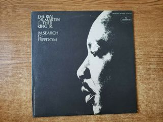 1968 - Exc Rev.  Dr.  Martin Luther King Jr.  In Search Of Freedom 61170 Lp33