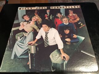 Billy Joel Turnstiles Lp Vintage Vinyl Nm 1976 York State Of Mind