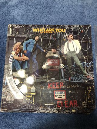 The Who - Who Are You Picture Disc Lp - Mca
