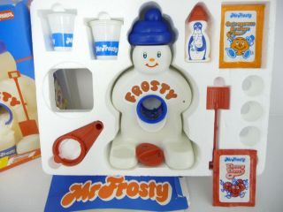 Vintage Mr.  Frosty Crushed Iced Drinks Maker; 1987 Playskool; Near