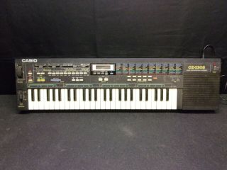 Vintage Casio Cz - 230s Digital Preprogrammed Synthesizer Keyboard - See Notes