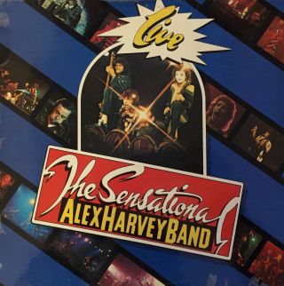 The Sensational Alex Harvey Band Live Lp 1975
