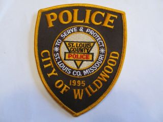 Missouri St Louis Co Police City Of Wildwood Patch