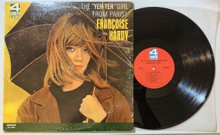 Francoise Hardy - The Yeh Yeh Girl From Paris 1966 Lp 4 Corners Fcl - 4208 Vg/vg