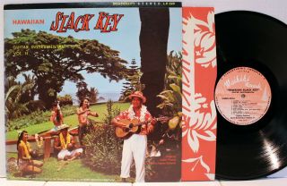 Rare Hawaiian Lp - V/a - Gabby Pahinui - Hawaiian Slack Key Vol.  2 - Instrumental
