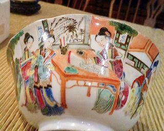 Antique Chinese Porcelain Bowl Over 100 Years Old