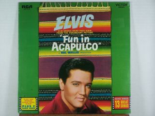 Elvis Fun In Acapulco 1976 Issue Rca Lsp 2756