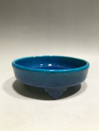Chinese Porcelain Blue Crackle Glazed Ceramic Censer
