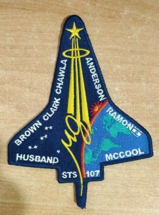Nasa Patch Sts - 107 Space Shuttle Heroes Of Columbia Final Mission