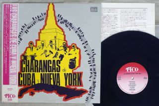 Va Las Charangas De Cuba Y Nueva York Tico Vs - 1415 Japan Obi Promo Vinyl Lp