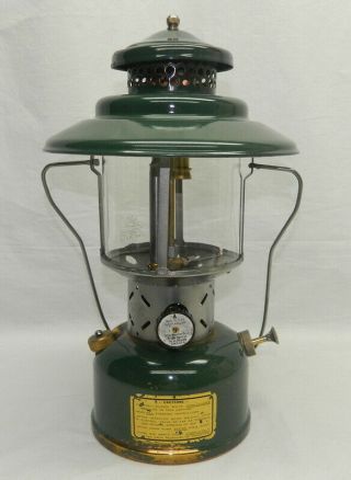 1945 Coleman 228c Lantern W Globe & Generator Made In Usa ?military Use?