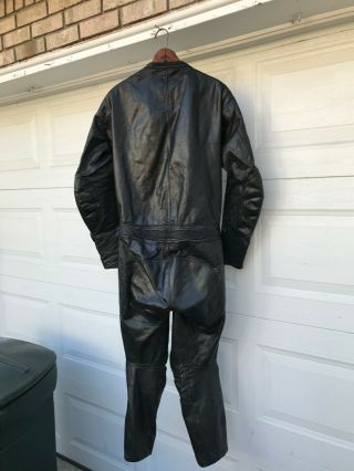 1970 ' s TT LEATHERS Vintage Motorcycle Leathers /Suit Cafe Style Racing 2