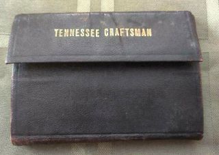 Vintage 1931 6th Edition Tennessee Craftsman Or Masonic Textbook