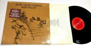 Slow Train Coming By Bob Dylan Lp In Shrink W Hype Sticker Barcode Nm -