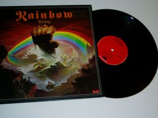 Rainbow.  Rising.  Gatefold Oyster Polydor Vinyl Lp.  Limited Edition