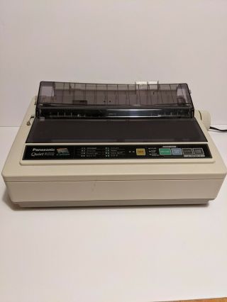 Vintage Panasonic Kx - P2135 24 Pin Color Dot Matrix Printer