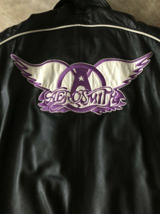 Aerosmith Leather Jacket Michael Hoban North Beach China Club Rare Vintage
