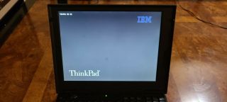 Vintage IBM Thinkpad 600 (2645) (Intel Pentium II @ 233 MHz,  128 MB RAM,  Win98SE 2