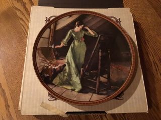 Knowles Collector Plates Norman Rockwell “quiet Reflections”