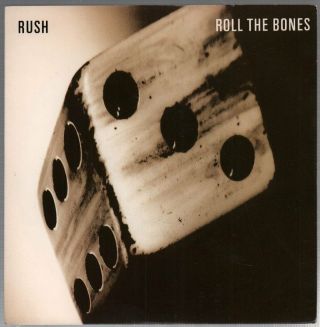 Rush Roll The Bones 7 Inch Vinyl Uk Atlantic 1992 Pic Sleeve A7524