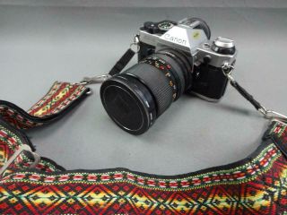 Vintage Canon Ae - 1 Program 35mm Slr Camera W Lens Promaster 28 - 70mm 1:2.  8 - 4.  5