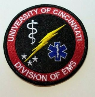 Ohio University Of Cincinnati Medical Center Division Of Ems Patch