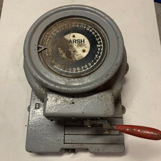 Vintage Marsh Model S 3/4 Inch Stencil Machine