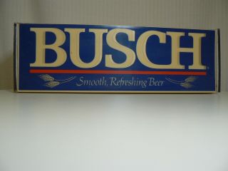 Anheuser Busch Busch Smooth Refreshing Beer Vintage 1979 Light Up Hanging Sign 2