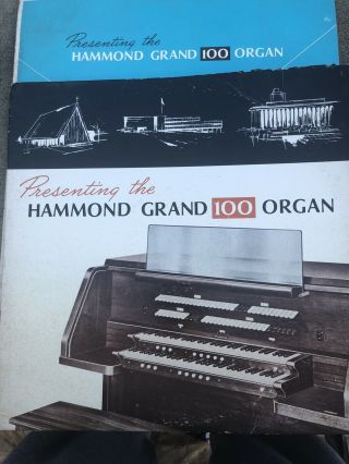 2 Presenting The Hammond Grand 100 Organ Mario Salvador Lp Different Covers