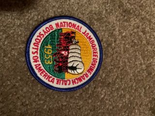 Bsa Vintage 1953 National Jamboree Irvine Ranch Ca Boy Scouts Of America Patch