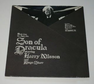 Beatles - Related Son Of Dracula Harry Nilsson - Ringo Starr Lp W/ Iron - On Transfer