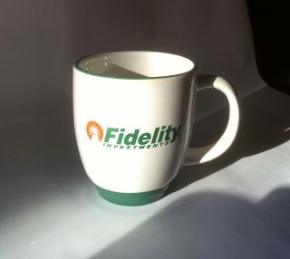 Fidelity Investments Coffee Cup Ceramic