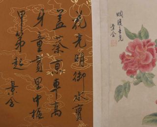 560CM Ma Jiatong Signed Old Chinese Hand Painted Calligraphy Scroll 3