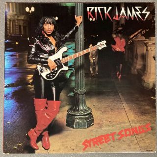 Rick James ‎ - Street Songs Lp Parliament Funkadelic Prince Time George Clinton
