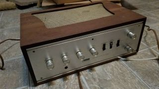 Allied Knight Model Kni 935 Vintage Tube Stereo Amplifier Read