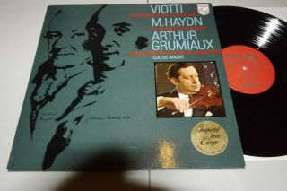 Grumiaux Viotti/haydn Violin Concertos Philips Stereo 838 757 Ly Nm - Lp Waart
