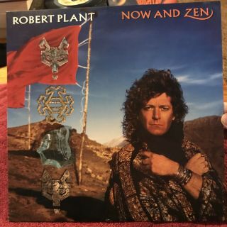 Vintage Robert Plant “now And Zen” 1988 Vinyl