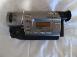 Vintage Sony Handycam Ccd - Tr517 8mm Analog Camcorder